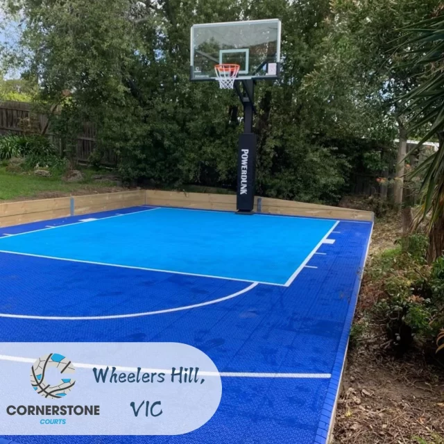 A full custom court build completed and ready for the whole family to enjoy! Whether it’s casual games, focused training, or just shooting hoops, this court is built for all-hours outdoor fun. No maintenance required — just set, forget, and enjoy anytime, day or night.

Court Size: 5.5m x 9m
Court Surface: ProPlay Elite
Colours: Dallas Blue & Thunder Blue
Hoop: Powerdunk Beast 72-inch
Slab: Cornerstone Courts

Let the games begin!

#cornerstonecourts #homecourt #basketballtraining #customcourts #basketballcourt #outdoorliving #backyarddesign #activeliving
